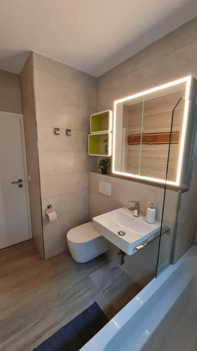 Pool, Sauna & Schwarzwald-Idylle Apartman Unterkirnach Kültér fotó
